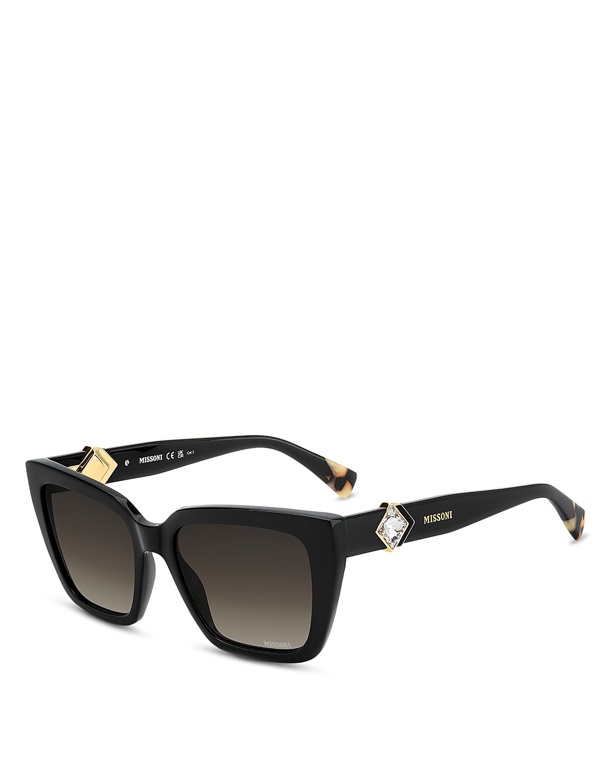 Missoni Gradient Square Sunglasses, 54mm
