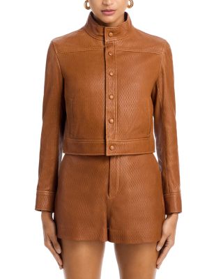 The Leather Trucker Jacket