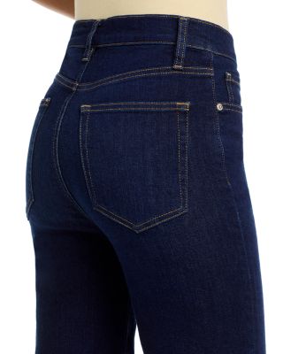 Le Sleek High Rise Straight Leg Jeans in Fairway