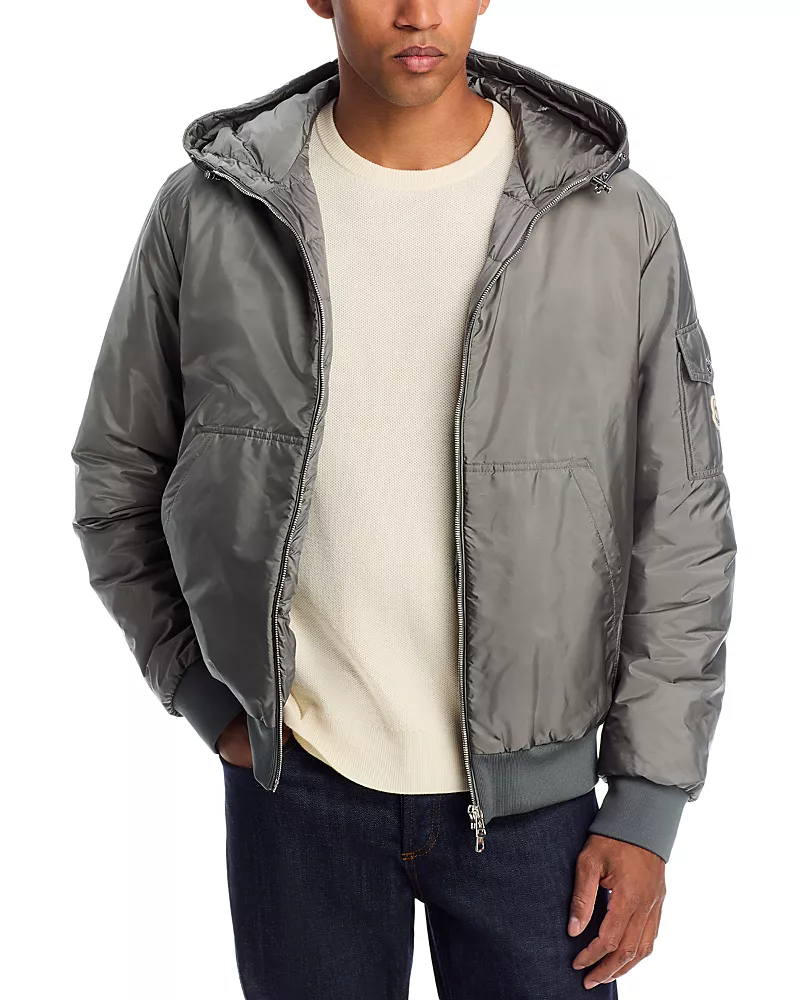Moncler Poilot Hooded Down Jacket