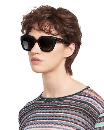 Gradient Square Sunglasses, 52mm