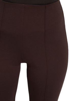 Elysse Wide-Leg Ponte Pants