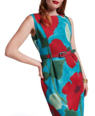 Audrey Belted Midi Dress