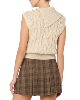 Chantel Pleated Mini Skirt