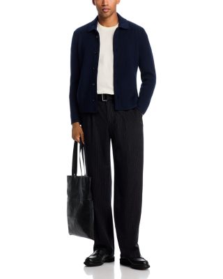 Brenta Textured Wool Cardigan