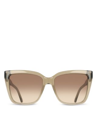 Solid Square Sunglasses, 57mm