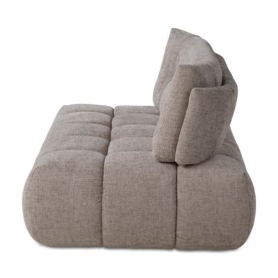 Ballare Armless Fabric Loveseatt