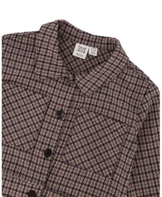 Girls' Jacquard Knit Jacket - Big Kid