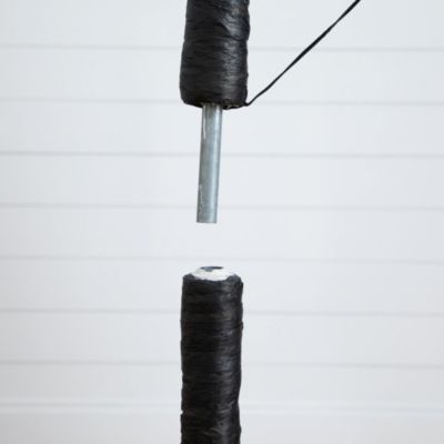 7' Pre-Lit Halloween Minimalist Twig Artificial Fall Tree