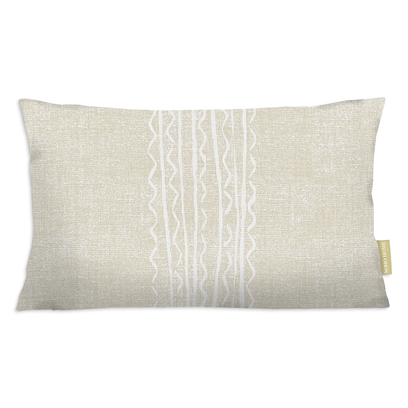 Noho Home Niho Kila Pillow Cover In White