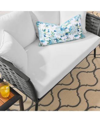 Stance Outdoor Patio Aluminum Loveseat