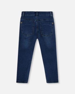 Boys' French Terry Pants with Contrasting Patch - Little Kid