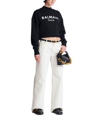  Printed Balmain Paris Sweatshirt