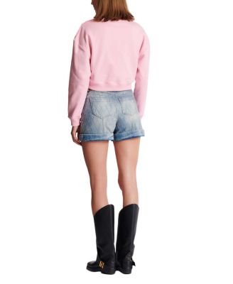  Printed Balmain Paris Sweatshirt