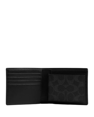 3 in 1 Signature Canvas Wallet