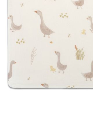 Crane Baby Unisex Charlie Fitted Crib Sheet