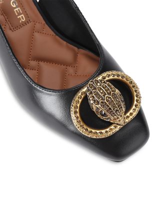 Women's Chelsea Slingback Block Heel Pumps