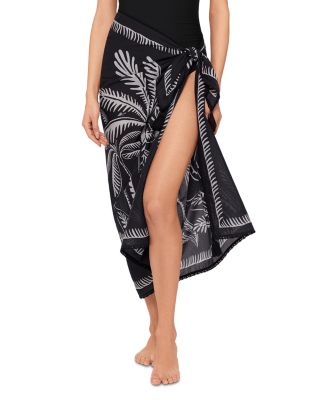 Hearts of Palm Pareo Swim Cover-Up