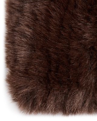 Rex Rabbit Faux Fur Knit Headband