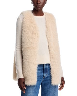 Faux Fur Long Vest