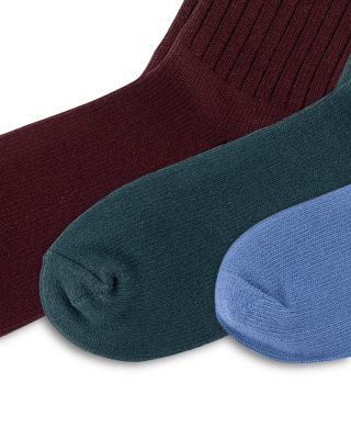 Embroidered Bears Socks Gift Box, Pack of 3