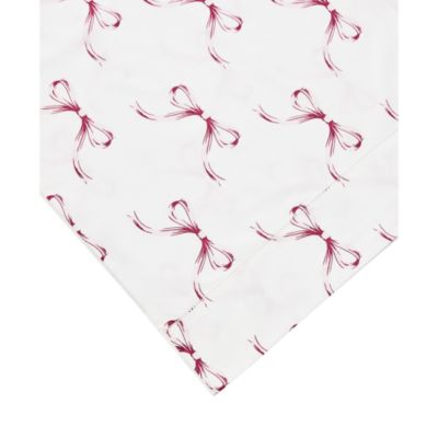 Crisp Bows Percale Sheet Set, Queen
