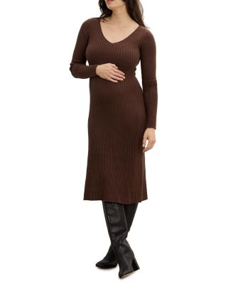  The Dasha Maternity Sweater Dress