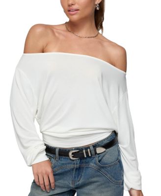 Nannie Off Shoulder Oversized Top