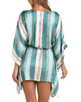 Alia Belted Tunic Swim Cover-Up