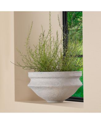  Landscape Cotton Mache Large Decorative Bowl