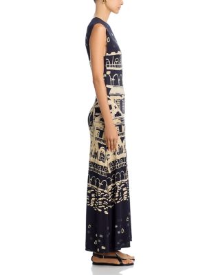 Cardinal Direction Maxi Dress