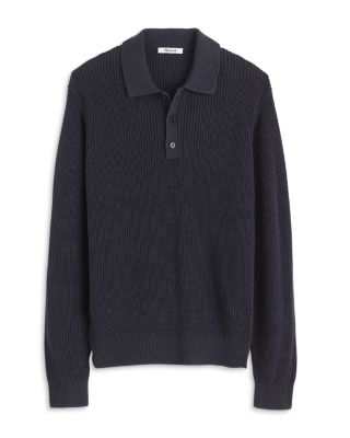 Cotton Shaker Stitch Polo