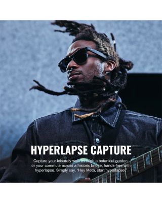 Meta Wayfarer (Gen 2) Square AI Glasses, 50mm