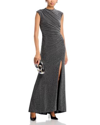 Long Studded Cap Sleeve Dress - Exclusive