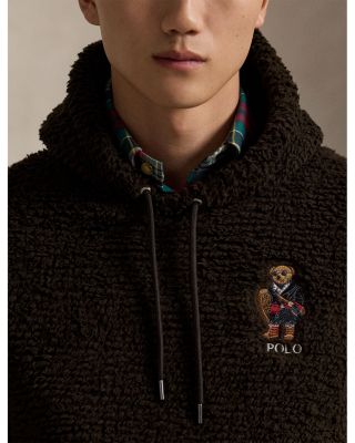 Polo Bear Pile Fleece Hoodie