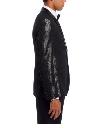 Arti Sequin Notch Extra Slim Fit Dinner Jacket