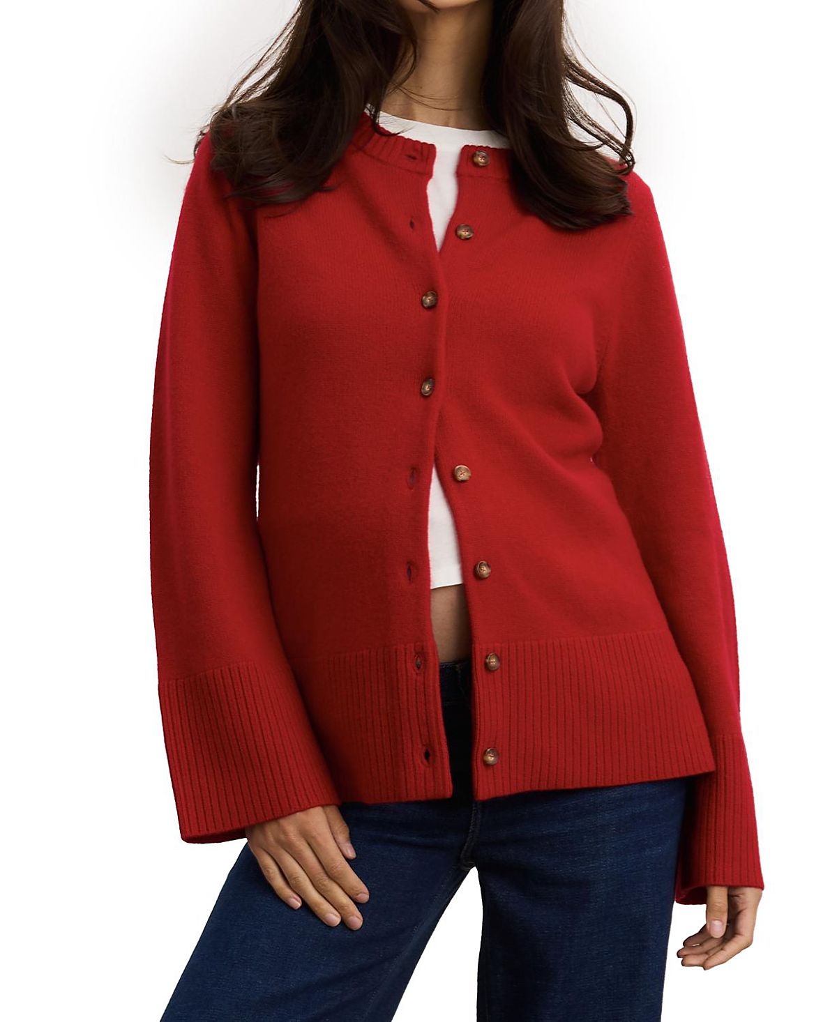 Hatch Collection The Celine Contour Maternity Cardigan