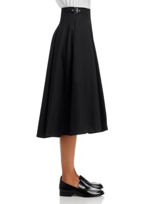 Biker Tab Waist Skirt