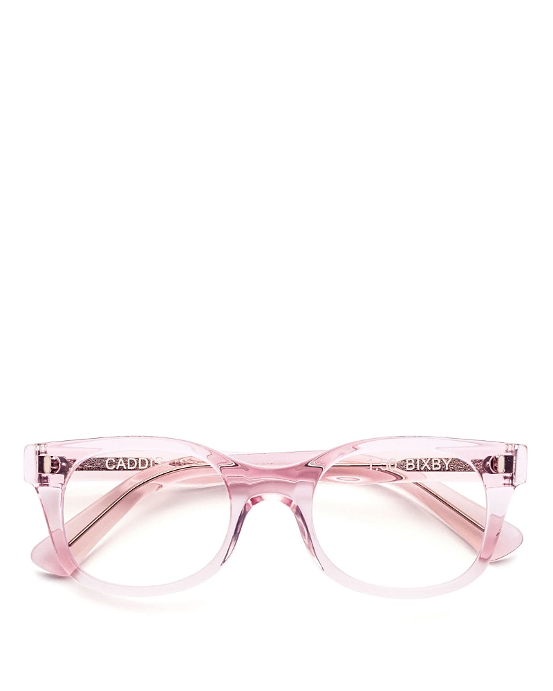 Caddis Bixby Reading Glasses, 49 Mm In Pink