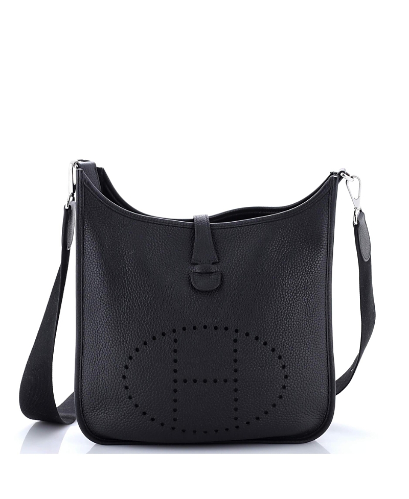 Click to view more detailed imagery on our partner's website Pre-owned Pre-owned Hermes Hermes Pm Evelyne Bag Gen Iii Clemence In Black