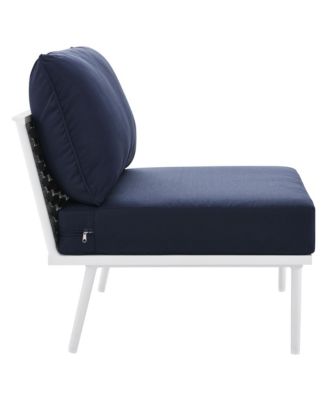 Stance Outdoor Patio Aluminum Armless Chair