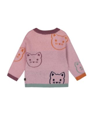Girls' Knit Jacquard Sweater - Little Kid, Big Kid