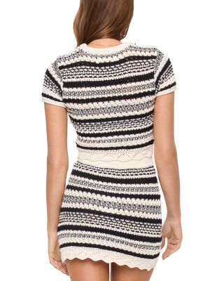 Caicos Cropped Swim Cover Up Sweater