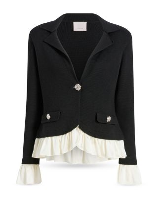 Melisan Contrast Trim Jacket