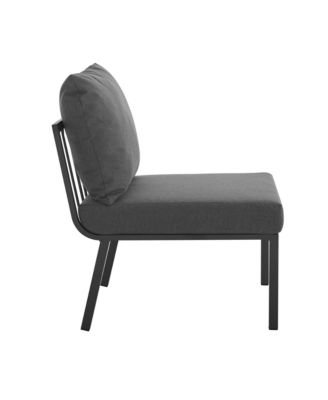 Riverside Outdoor Patio Aluminum Armless Chair