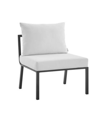 Riverside Outdoor Patio Aluminum Armless Chair