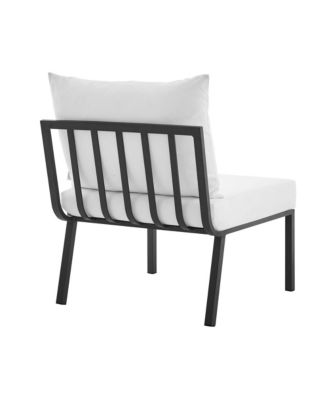 Riverside Outdoor Patio Aluminum Armless Chair