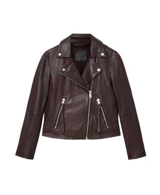 Dalby Leather Biker Jacket