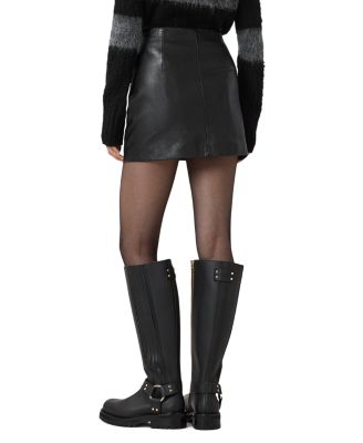 Renai Leather Skirt
