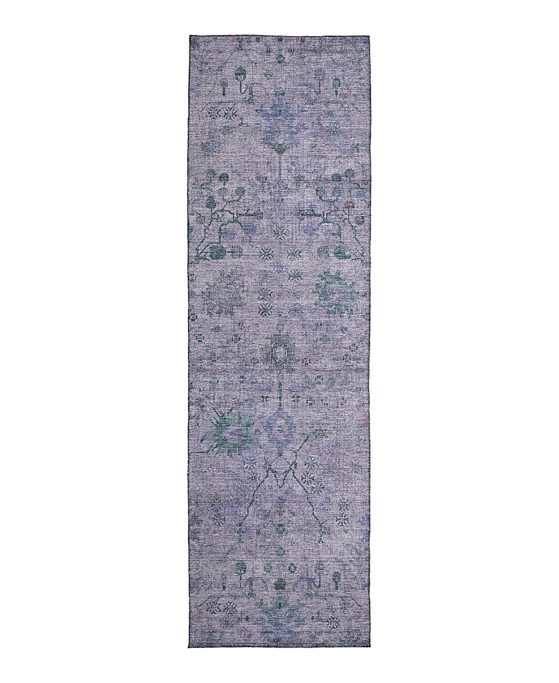 Dalyn Rug Company Solace Washable Sl4 Runner Area Rug 2'3 X 7'6 In Purple